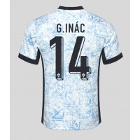 Camiseta Portugal Goncalo Inacio #14 Segunda Equipación Replica Eurocopa 2024 mangas cortas